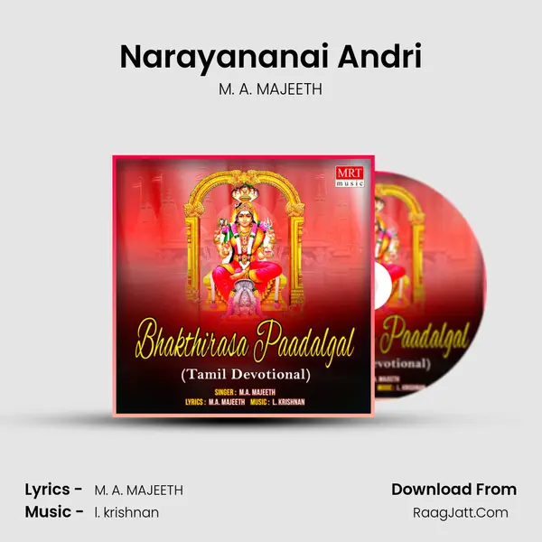 Narayananai Andri MP3 Song by M. A. MAJEETH Cover