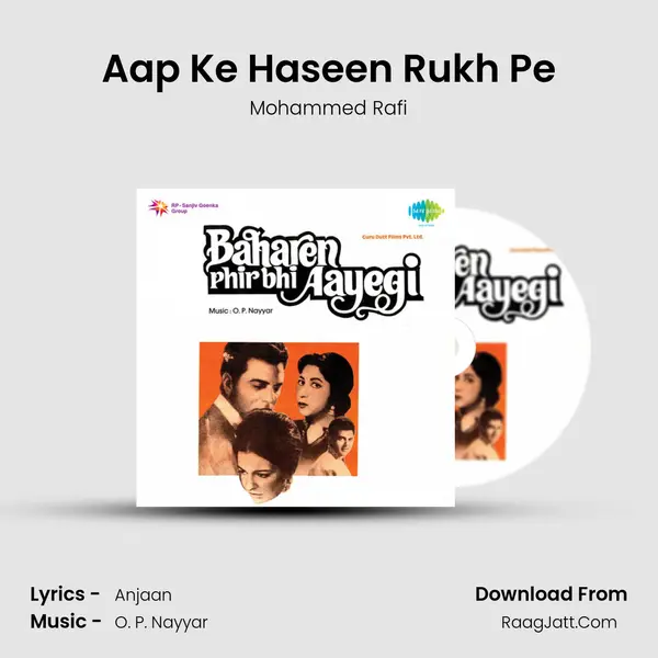 Aap Ke Haseen Rukh Pe MP3 Song by Mohammed Rafi Cover