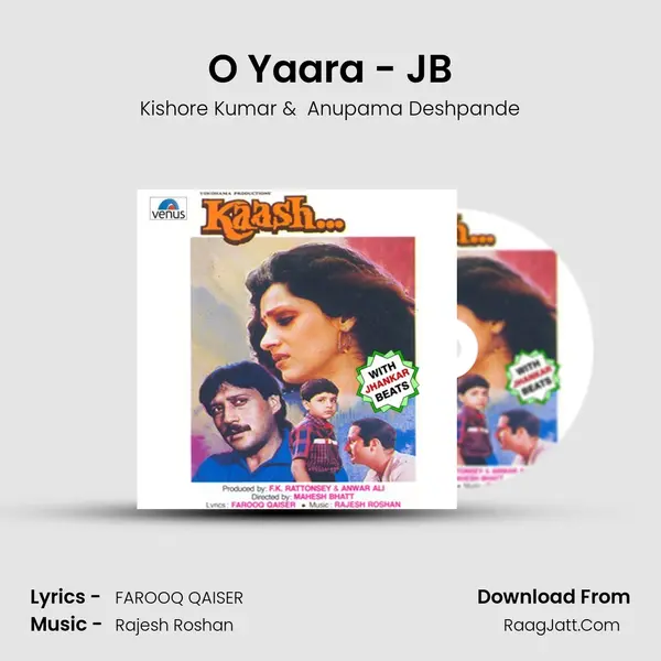 O Yaara - JB MP3 Song by Kishore Kumar Cover