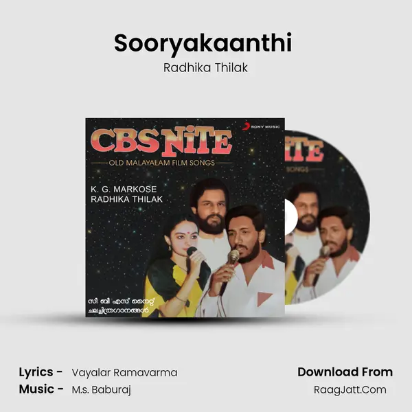 Sooryakaanthi (Live) mp3 song