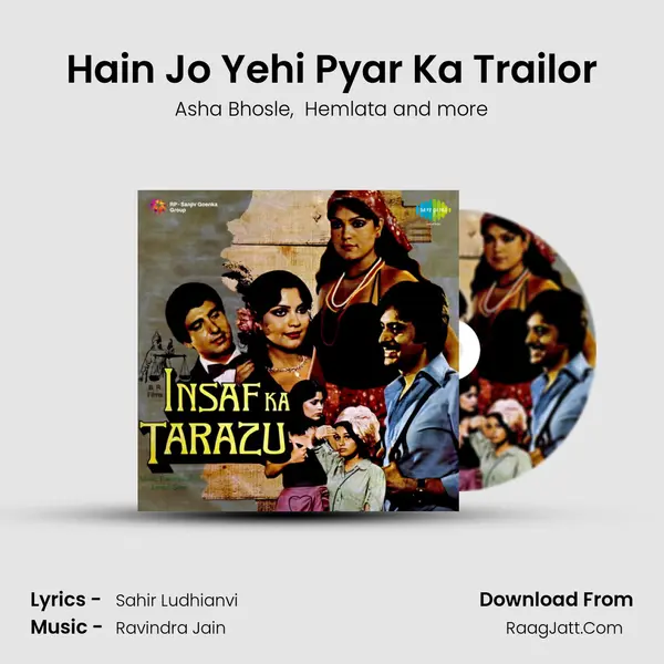 Hain Jo Yehi Pyar Ka Trailor MP3 Song by Asha Bhosle Cover