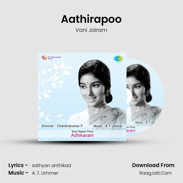 Aathirapoo MP3 Song by Vani Jairam Cover