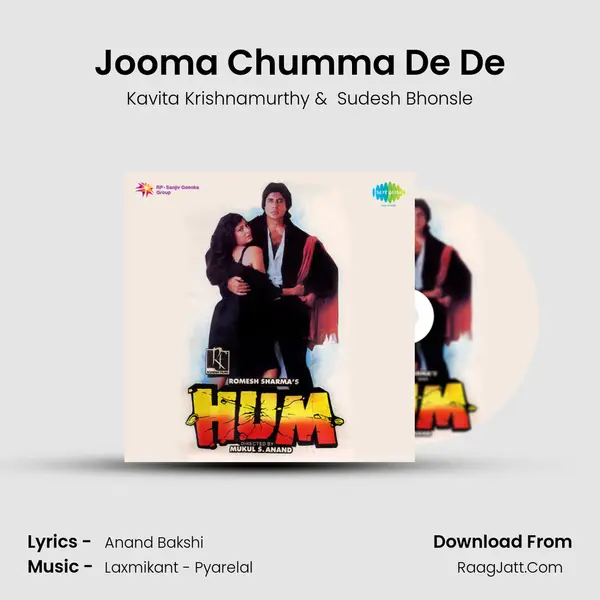 Jooma Chumma De De MP3 Song by Kavita Krishnamurthy Cover