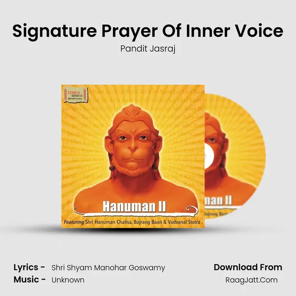 Signature Prayer Of Inner Voice MP3 Song by Pandit Jasraj Cover