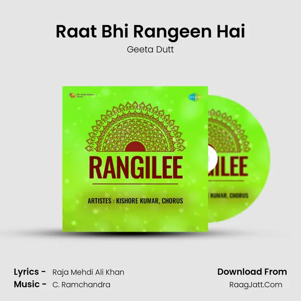 Raat Bhi Rangeen Hai MP3 Song by Geeta Dutt Cover