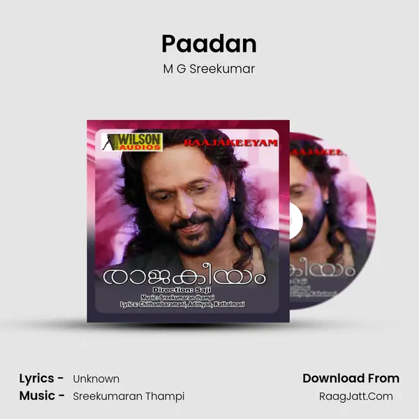 Paadan MP3 Song by M G Sreekumar Cover