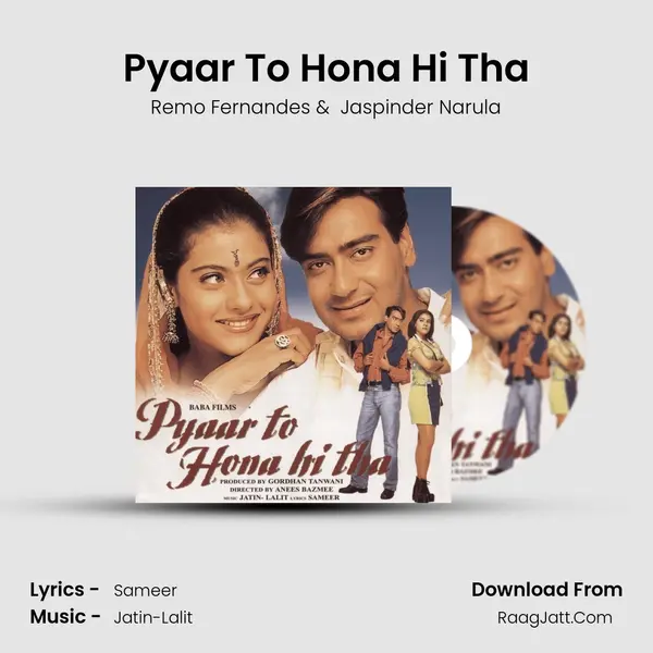 Pyaar To Hona Hi Tha MP3 Song by Remo Fernandes Cover