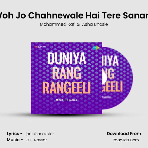 Woh Jo Chahnewale Hai Tere Sanam MP3 Song by Mohammed Rafi Cover