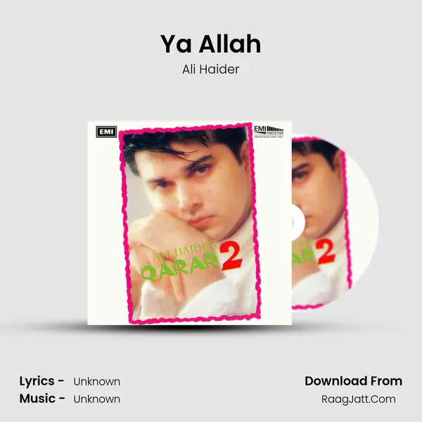 Ya Allah MP3 Song by Ali Haider Cover