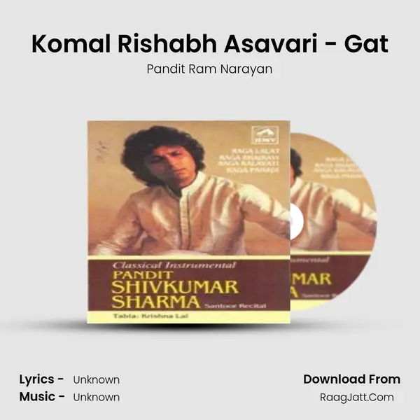 Komal Rishabh Asavari - Gat MP3 Song by Pandit Ram Narayan Cover