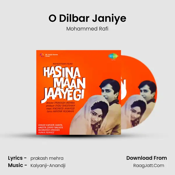 O Dilbar Janiye Cover