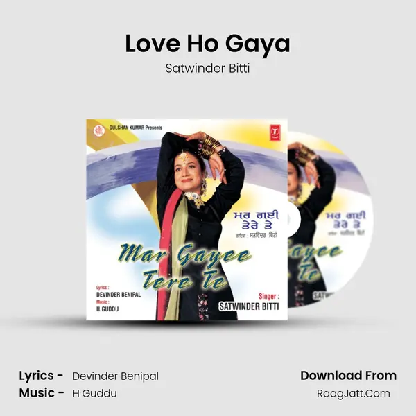 Love Ho Gaya MP3 Song by Satwinder Bitti Cover