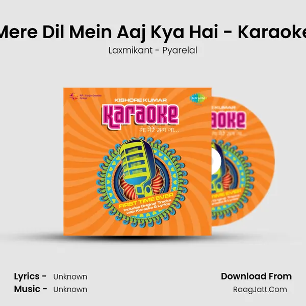 Mere Dil Mein Aaj Kya Hai - Karaoke MP3 Song by Laxmikant - Pyarelal Cover