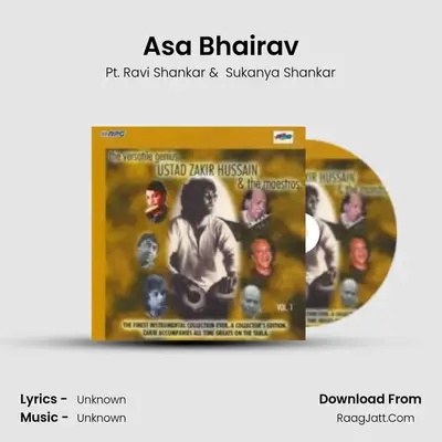The Versatile Ustad Zakir Hussain And Maestros Vol 1 - Pt. Ravi Shankar