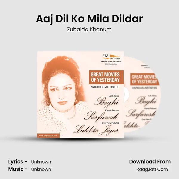 Aaj Dil Ko Mila Dildar MP3 Song by Zubaida Khanum Cover