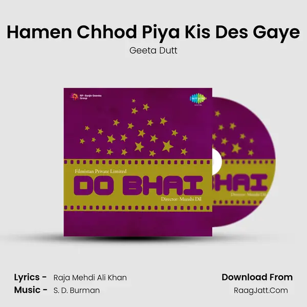 Hamen Chhod Piya Kis Des Gaye Cover