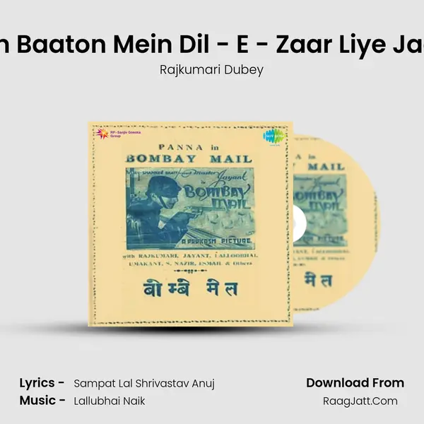 Baaton Baaton Mein Dil - E - Zaar Liye Jaate Ho MP3 Song by Rajkumari Dubey Cover