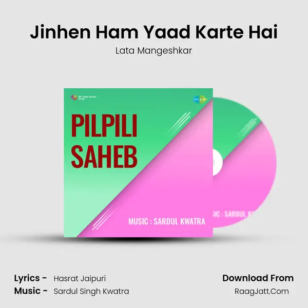 Jinhen Ham Yaad Karte Hai MP3 Song by Lata Mangeshkar Cover