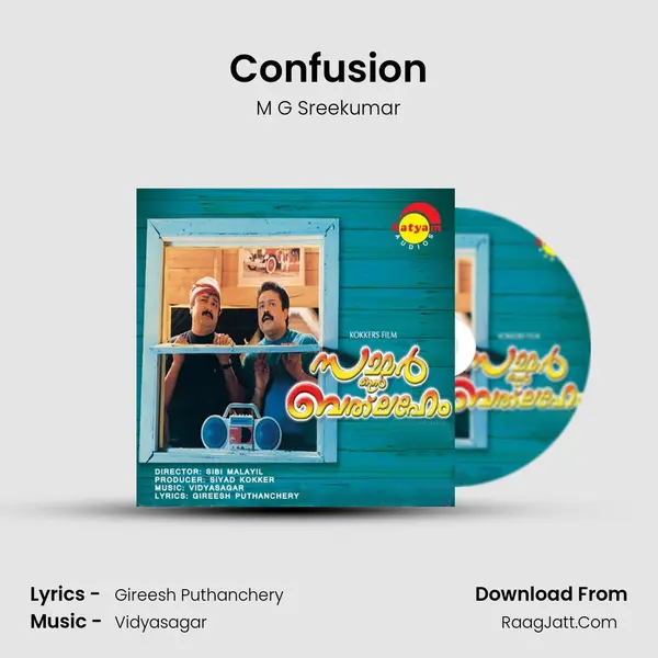 Confusion MP3 Song by M G Sreekumar Cover