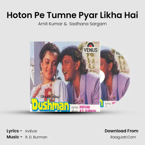 Hoton Pe Tumne Pyar Likha Hai MP3 Song by Amit Kumar Cover