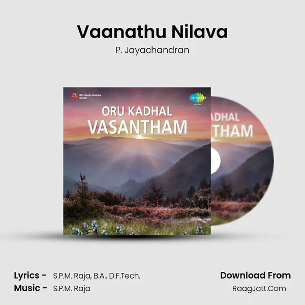 Vaanathu Nilava MP3 Song by P. Jayachandran Cover