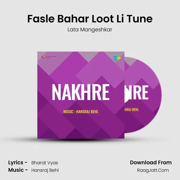 Fasle Bahar Loot Li Tune MP3 Song by Lata Mangeshkar Cover
