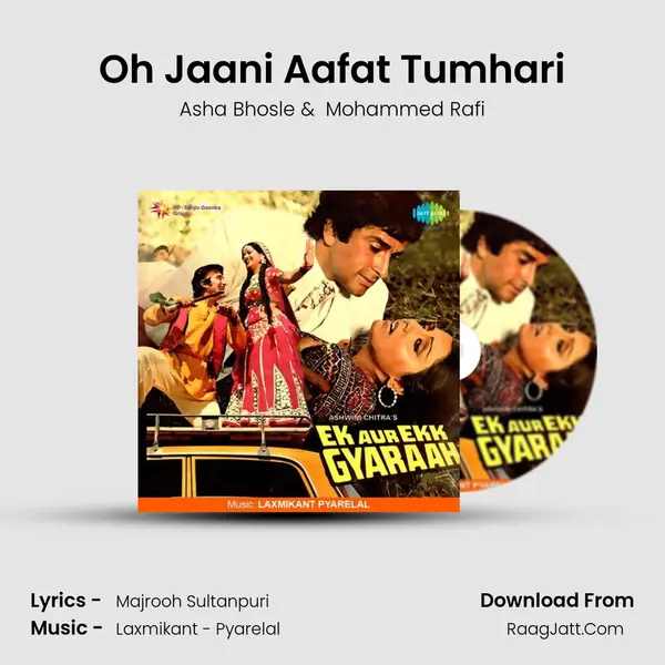 Oh Jaani Aafat Tumhari MP3 Song by Asha Bhosle Cover