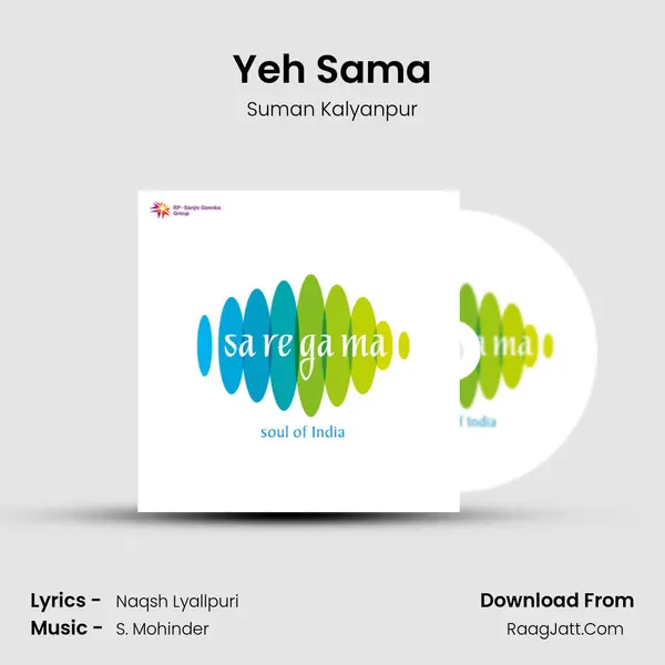 Yeh Sama MP3 Song by Suman Kalyanpur Cover