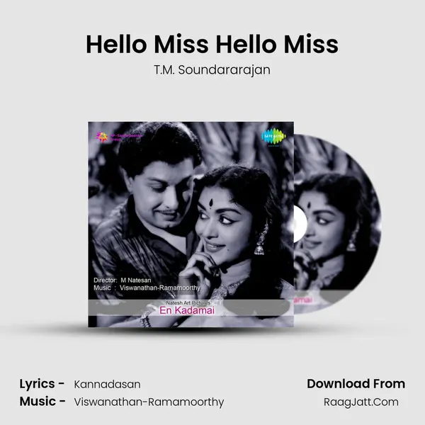 Hello Miss Hello Miss MP3 Song by T.M. Soundararajan Cover
