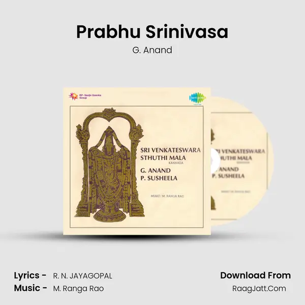 Prabhu Srinivasa MP3 Song by G. Anand Cover