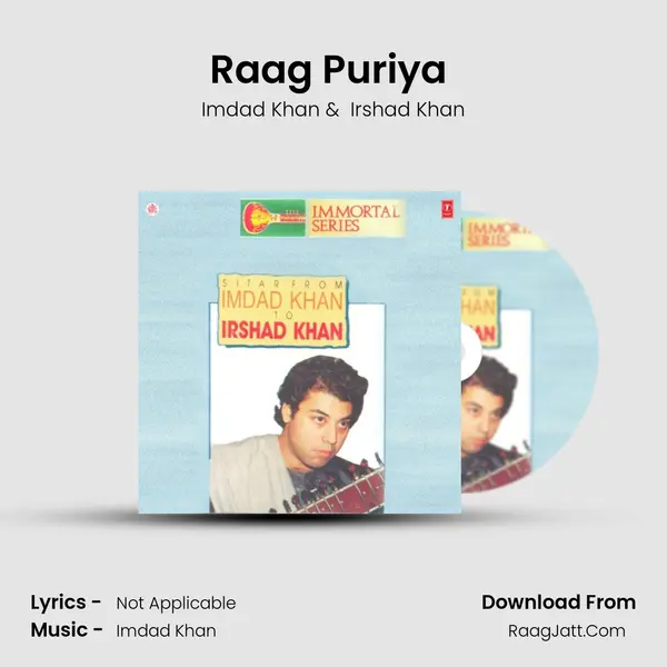 Raag Puriya (Alaap & Gat Teen Taal) MP3 Song by Imdad Khan Cover