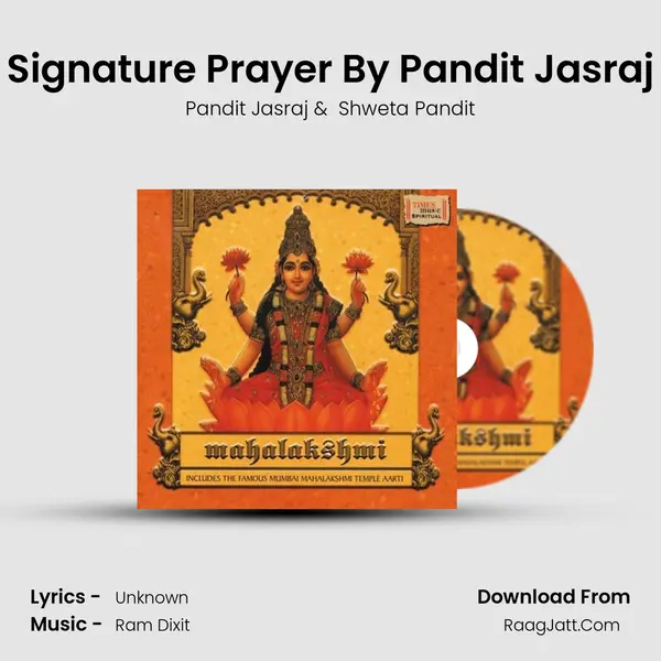 Signature Prayer By Pandit Jasraj MP3 Song by Pandit Jasraj Cover