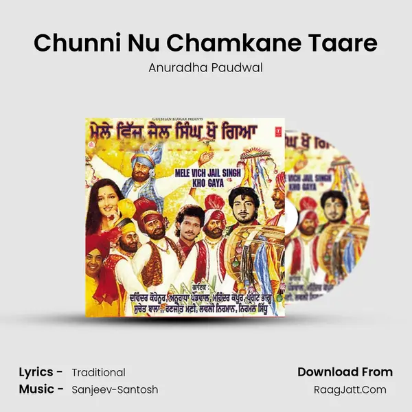 Chunni Nu Chamkane Taare MP3 Song by Anuradha Paudwal Cover