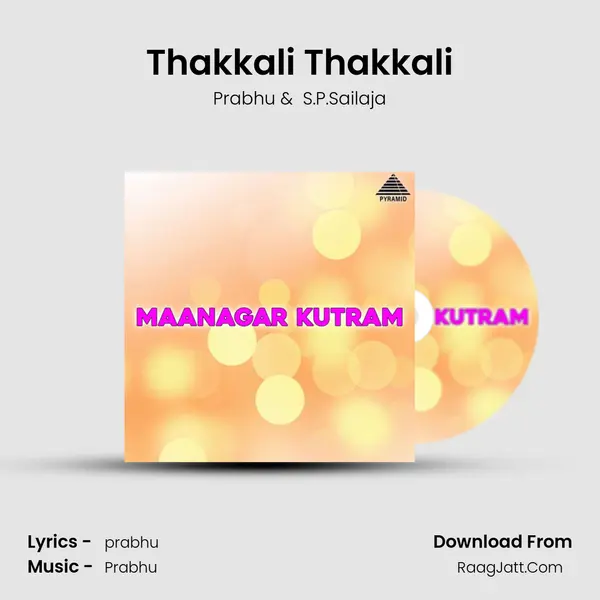 Thakkali Thakkali MP3 Song by Prabhu Cover