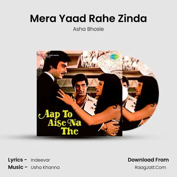 Mera Yaad Rahe Zinda MP3 Song by Asha Bhosle Cover