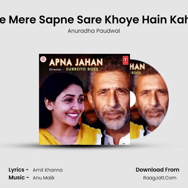 Tere Mere Sapne Sare Khoye Hain Kahan(Sad) MP3 Song by Anuradha Paudwal Cover