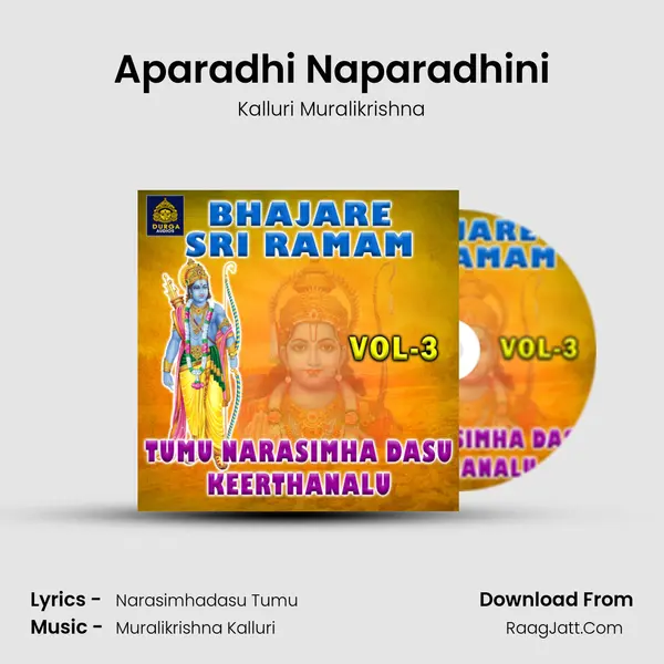 Aparadhi Naparadhini MP3 Song by Kalluri Muralikrishna Cover