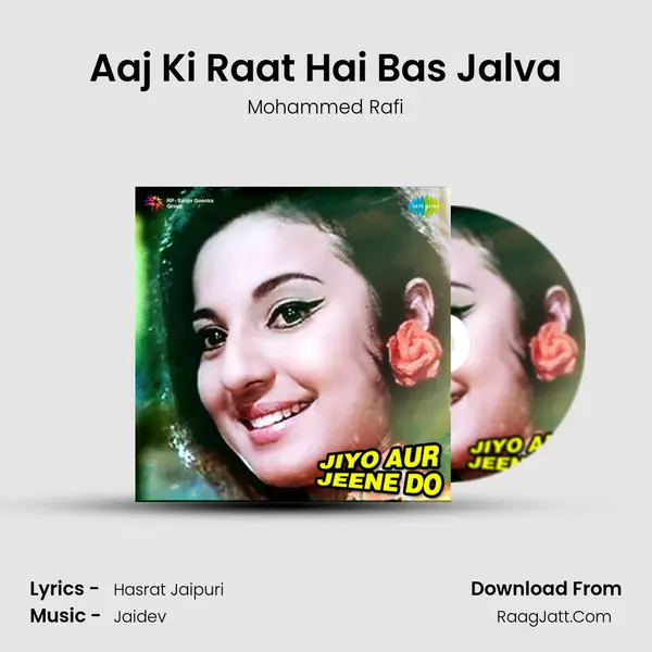Aaj Ki Raat Hai Bas Jalva MP3 Song by Mohammed Rafi Cover