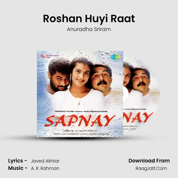 Roshan Huyi Raat MP3 Song by Anuradha Sriram Cover