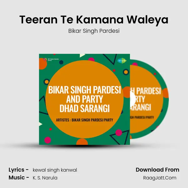Teeran Te Kamana Waleya MP3 Song by Bikar Singh Pardesi Cover