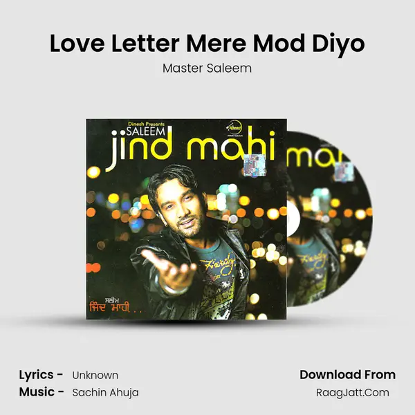 Love Letter Mere Mod Diyo MP3 Song by Master Saleem Cover