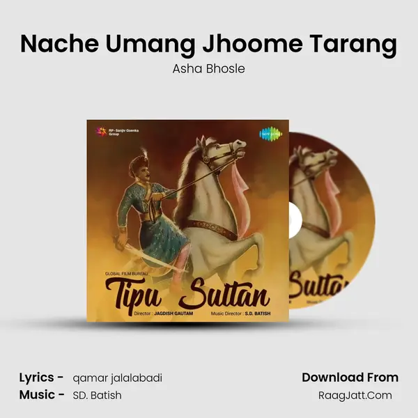 Nache Umang Jhoome Tarang MP3 Song by Asha Bhosle Cover