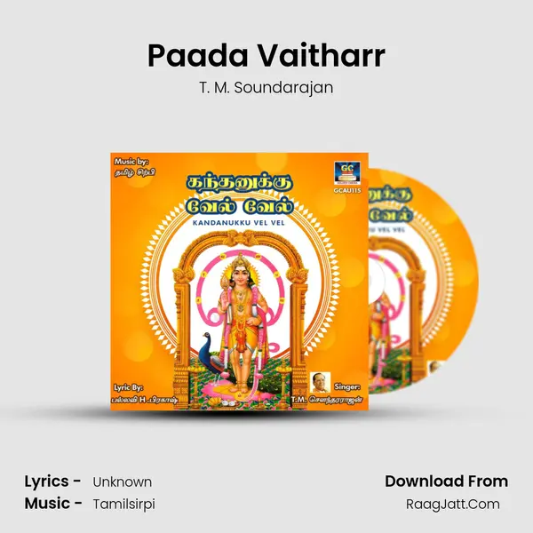 Paada Vaitharr MP3 Song by T. M. Soundarajan Cover