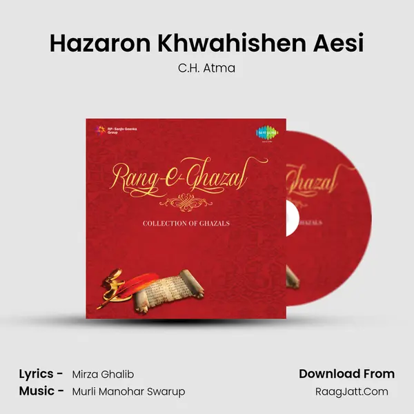 Hazaron Khwahishen Aesi MP3 Song by C.H. Atma Cover