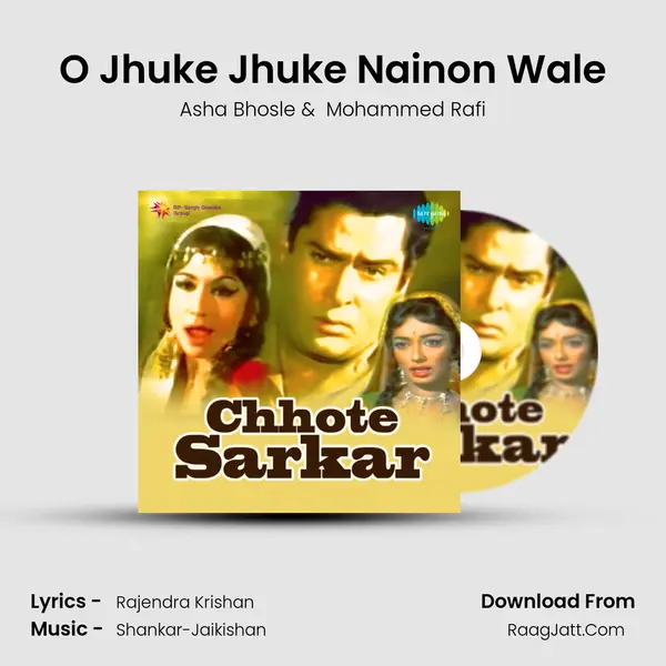 O Jhuke Jhuke Nainon Wale MP3 Song by Asha Bhosle Cover