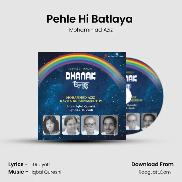 Pehle Hi Batlaya (Haara Senani) MP3 Song by Mohammad Aziz Cover
