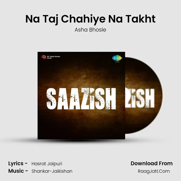 Na Taj Chahiye Na Takht MP3 Song by Asha Bhosle Cover