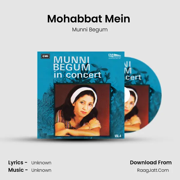 Mohabbat Mein (Live) MP3 Song by Munni Begum Cover