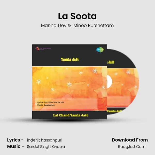 La Soota MP3 Song by Manna Dey Cover
