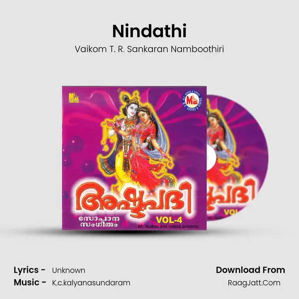 Nindathi MP3 Song by Vaikom T. R. Sankaran Namboothiri Cover